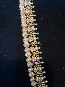 Antique Finish Lakshmi Haaram