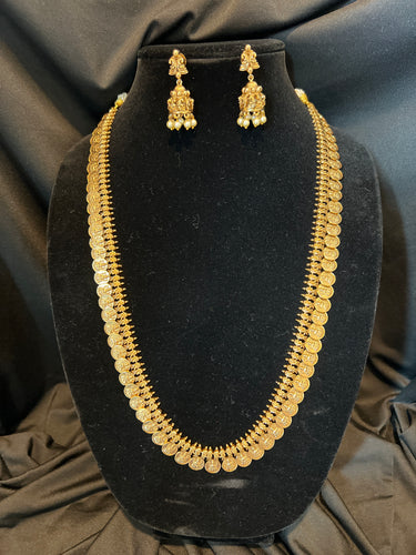 Antique finish Lakshmi Haaram