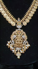 Load image into Gallery viewer, Antique Finish Lakshmi Haaram