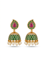 Load image into Gallery viewer, Earrings - Green